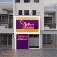 Phương án thiết kế nội thất spa Leehan phong cách hiện đại kết hợp Trung Hoa